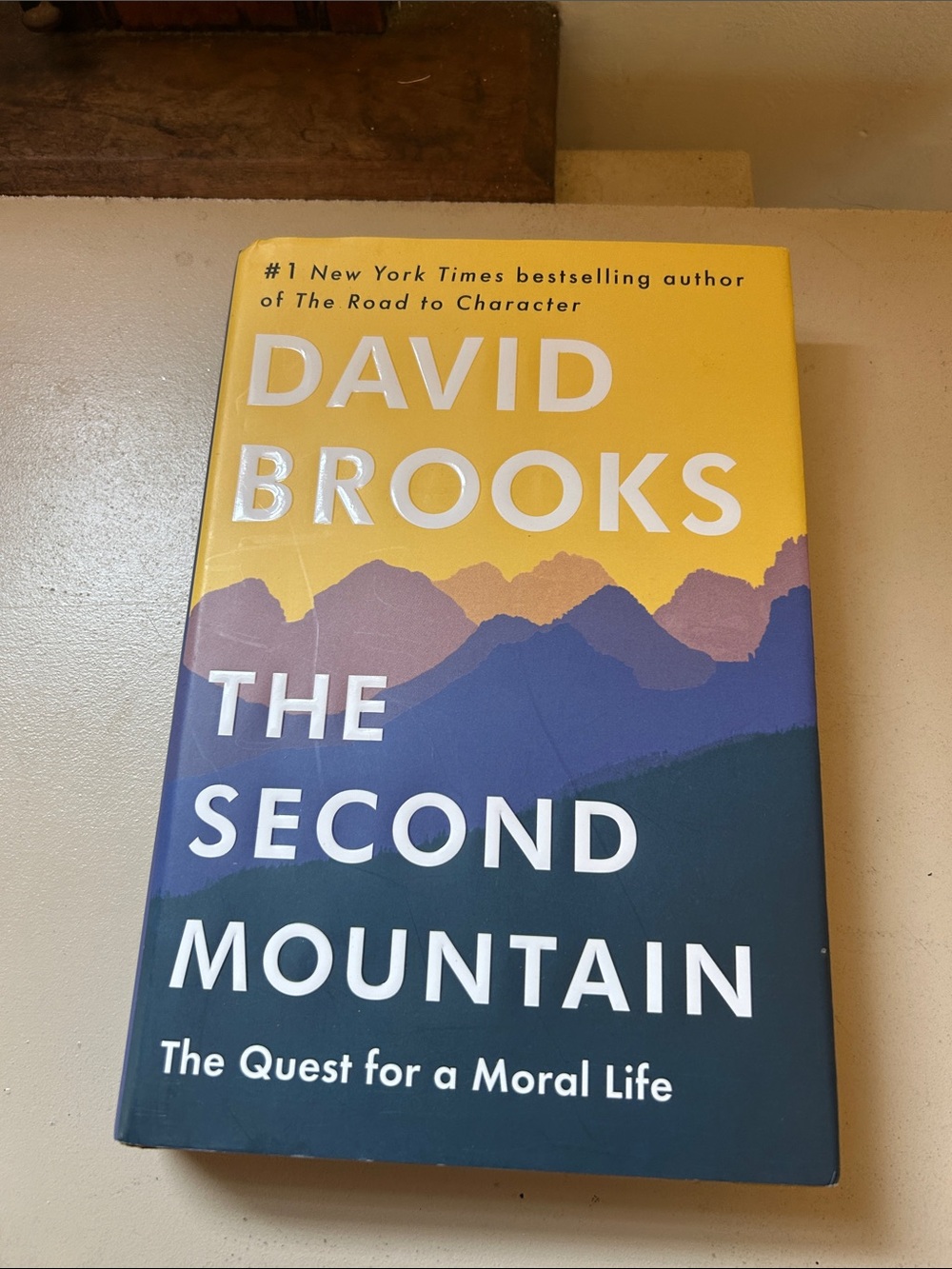 The Second Mountain by David Brooks Hardback EUC